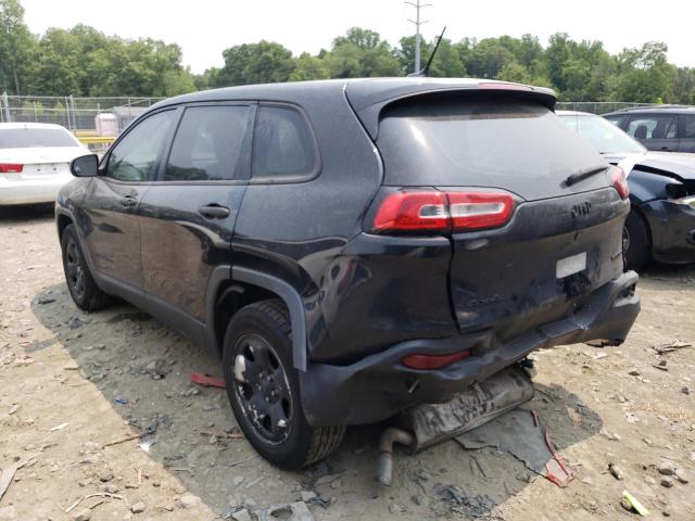 Photo 2 from auction – 2015 JEEP CHEROKEE S with VIN 1C4PJMAB0FW529554