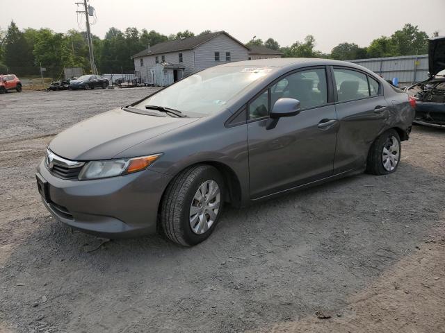 HONDA CIVIC LX 2012 with VIN 2HGFB2F52CH597219 - Photo from auction