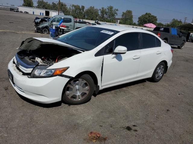 HONDA CIVIC HYBR 2012 with VIN JHMFB4F35CS007871 - Photo from auction