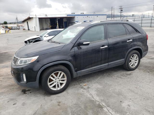 KIA SORENTO LX 2014 with VIN 5XYKT4A64EG462895 - Photo from auction