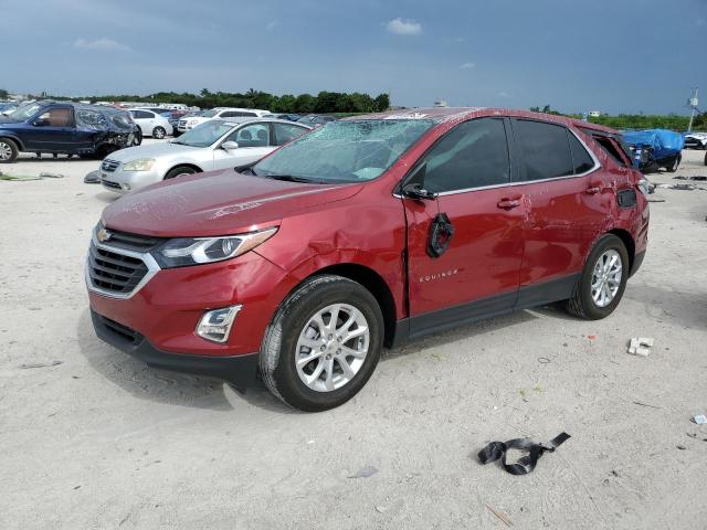 CHEVROLET EQUINOX LT 2021 with VIN 2GNAXKEVXM6150993 - Photo from auction