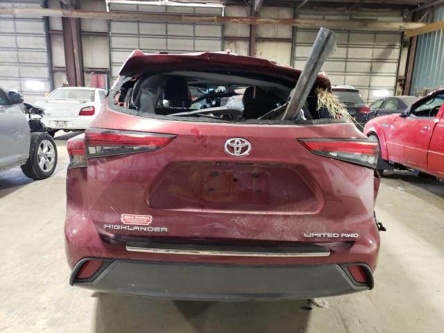 Photo 6 from auction – 2020 TOYOTA HIGHLANDER with VIN 5TDDZRBH6LS003551