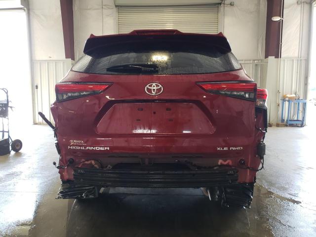 Photo 6 from auction – 2021 TOYOTA HIGHLANDER with VIN 5TDGZRBH2MS090668