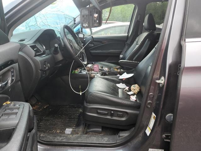Photo 7 from auction – 2016 HONDA PILOT TOUR with VIN 5FNYF6H96GB107427