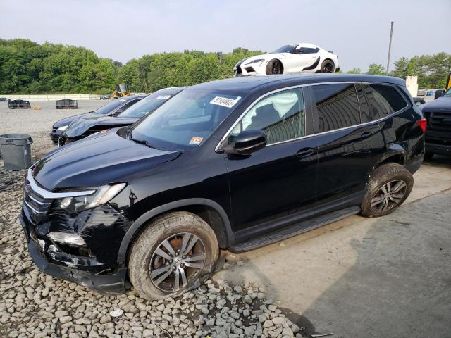 HONDA PILOT EXL 2017 with VIN 5FNYF6H56HB045932 - Photo from auction