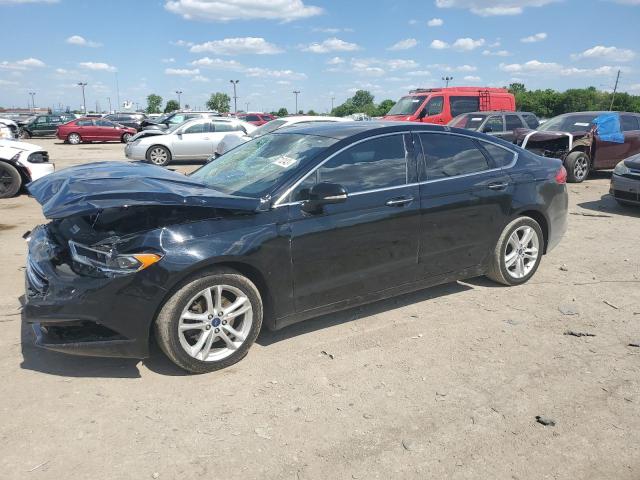 FORD FUSION SE 2018 with VIN 3FA6P0HD7JR152071 - Photo from auction
