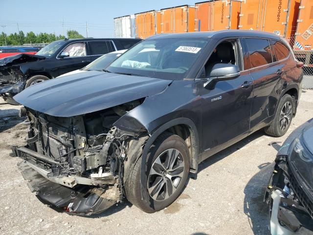 TOYOTA HIGHLANDER 2021 with VIN 5TDGBRCH1MS516353 - Photo from auction