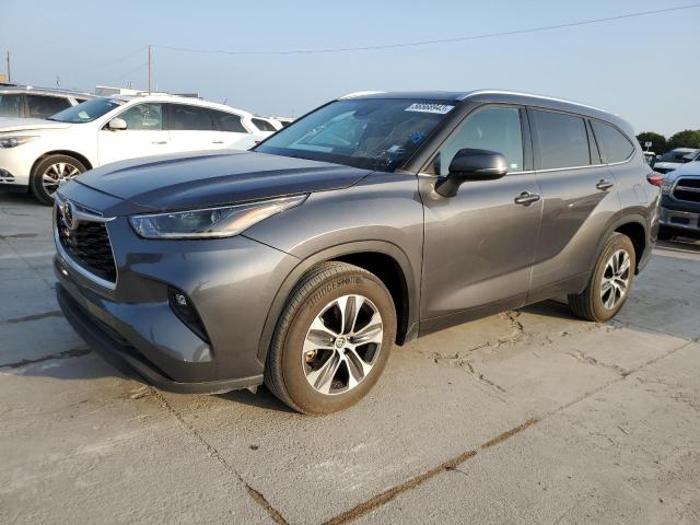TOYOTA HIGHLANDER 2021 with VIN 5TDGZRAH7MS532958 - Photo from auction