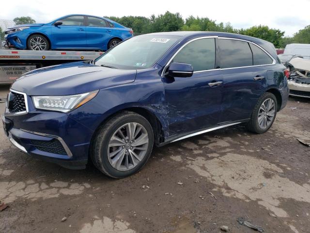 ACURA MDX TECHNO 2017 with VIN 5J8YD4H56HL000823 - Photo from auction