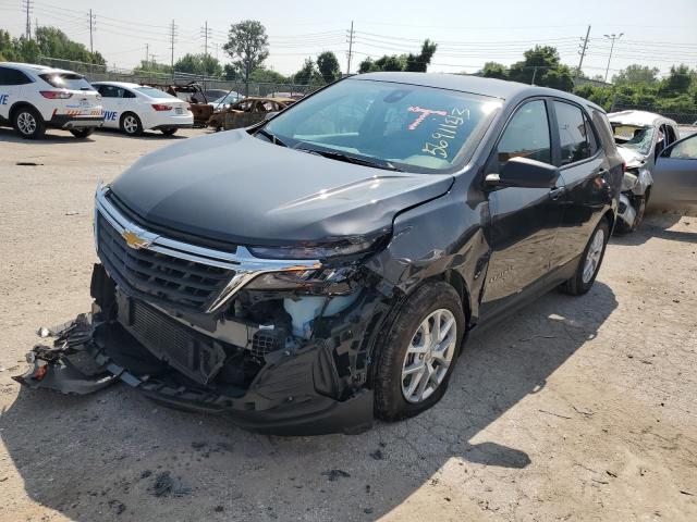 CHEVROLET EQUINOX LS 2022 with VIN 3GNAXHEV3NS247765 - Photo from auction