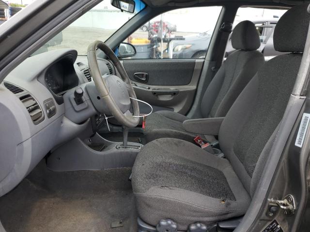 Photo 7 from auction – 2002 HYUNDAI ACCENT GL with VIN KMHCG45C22U316252