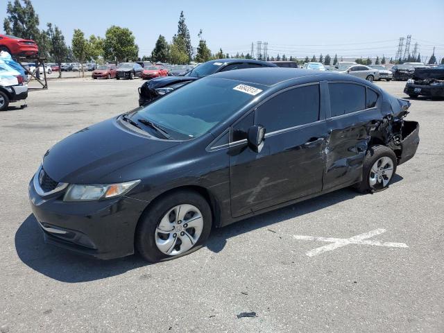 HONDA CIVIC LX 2013 with VIN 19XFB2F55DE267618 - Photo from auction