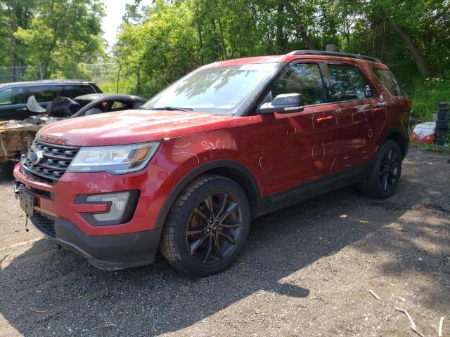 FORD EXPLORER X 2017 with VIN 1FM5K8D82HGE16094 - Photo from auction