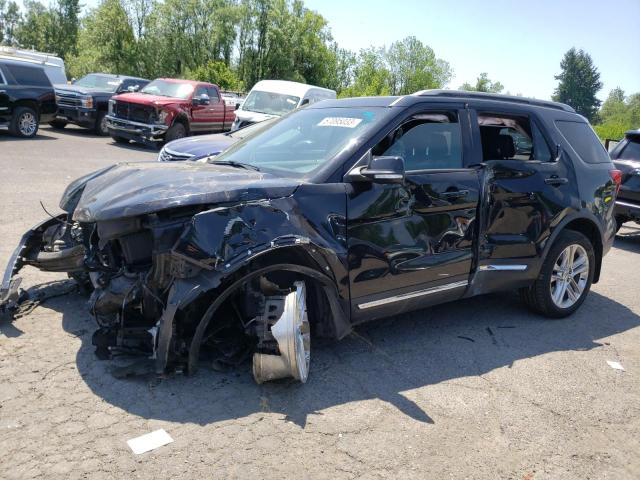 FORD EXPLORER X 2017 with VIN 1FM5K8D8XHGB64577 - Photo from auction