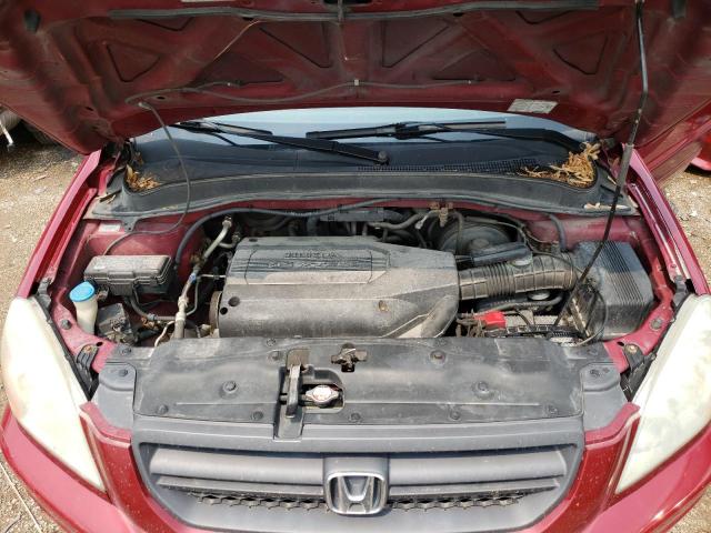 Photo 11 from auction – 2003 HONDA PILOT EXL with VIN 2HKYF18773H609800
