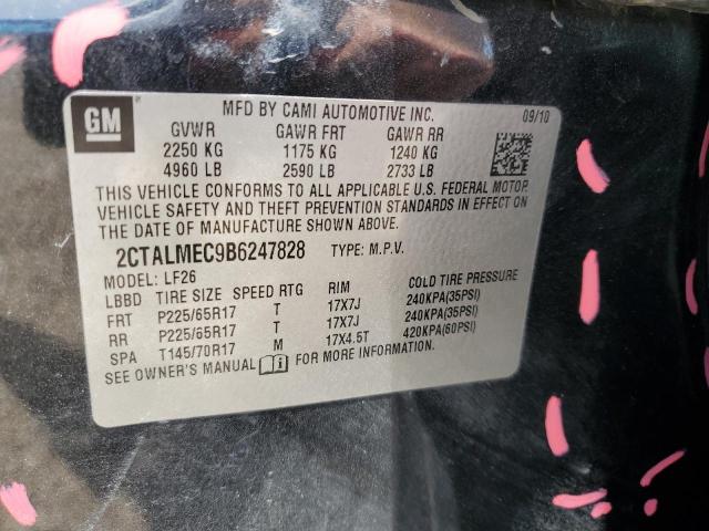 Photo 14 from auction – 2011 GMC TERRAIN SL with VIN 2CTALMEC9B6247828