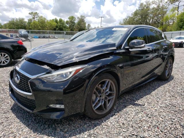 INFINITI QX30 BASE 2018 with VIN SJKCH5CPXJA040381 - Photo from auction