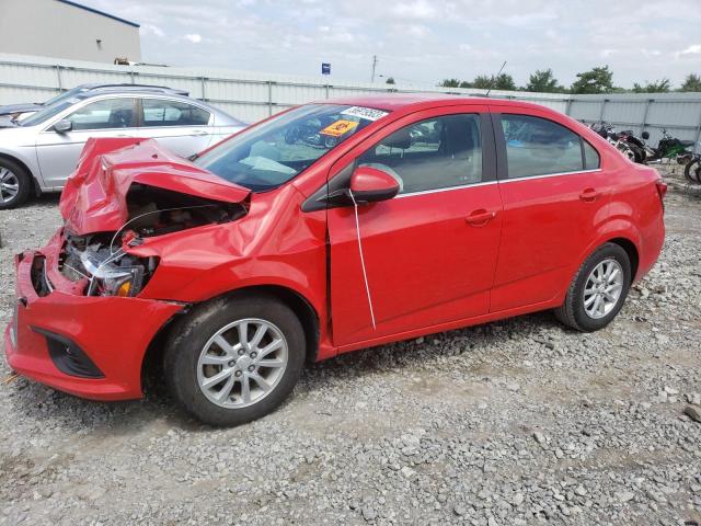 CHEVROLET SONIC LT 2019 with VIN 1G1JD5SB5K4111734 - Photo from auction