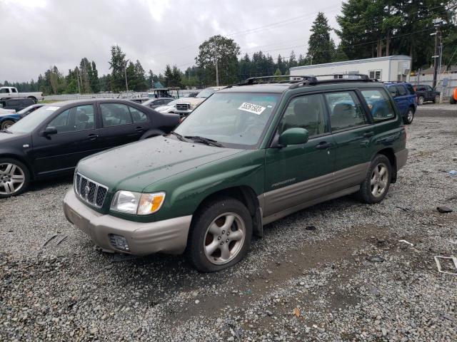 SUBARU FORESTER S 2002 with VIN JF1SF65552H756920 - Photo from auction