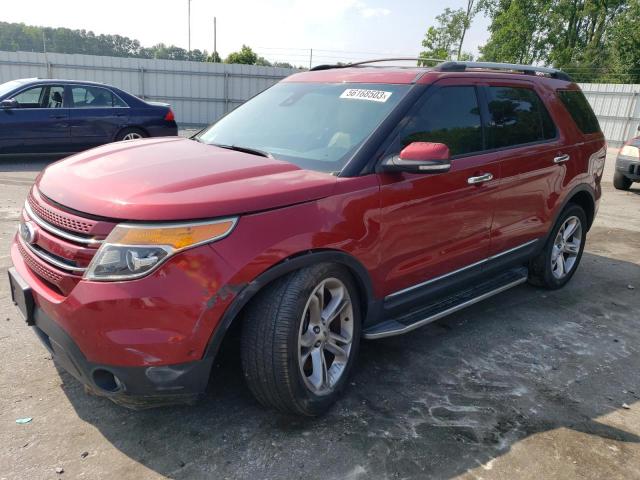 FORD EXPLORER L 2015 with VIN 1FM5K7F8XFGB78970 - Photo from auction