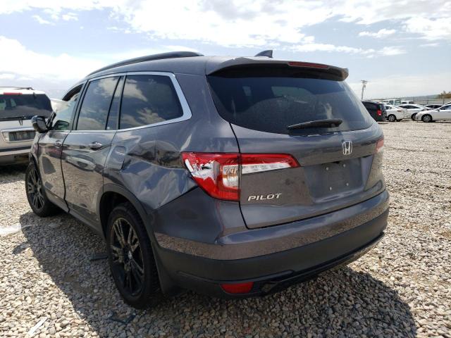 Photo 2 from auction – 2021 HONDA PILOT SE with VIN 5FNYF5H26MB023326