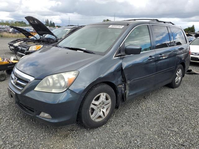 HONDA ODYSSEY EX 2005 with VIN 5FNRL38405B018739 - Photo from auction