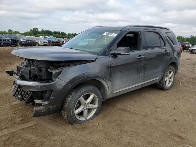 FORD EXPLORER X 2016 with VIN 1FM5K8DH5GGD00743 - Photo from auction