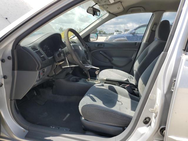 Photo 7 from auction – 2001 HONDA CIVIC LX with VIN 2HGES16561H573010