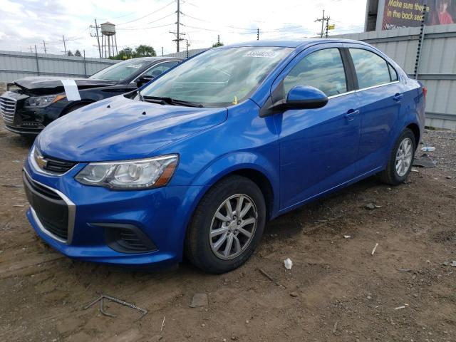 CHEVROLET SONIC LT 2017 with VIN 1G1JD5SH3H4124429 - Photo from auction
