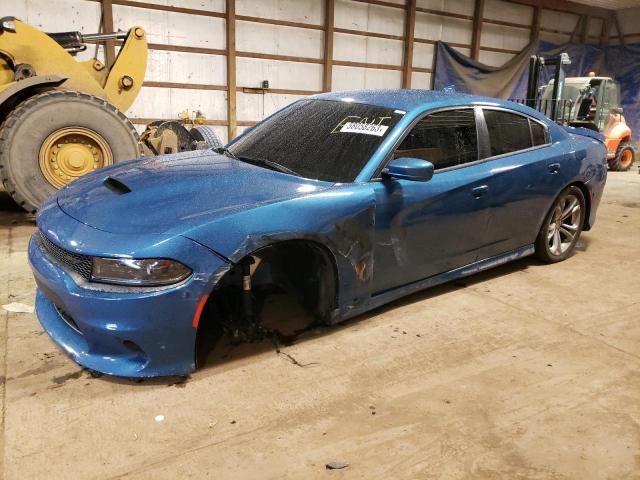 DODGE CHARGER R/ 2022 with VIN 2C3CDXCT8NH259262 - Photo from auction