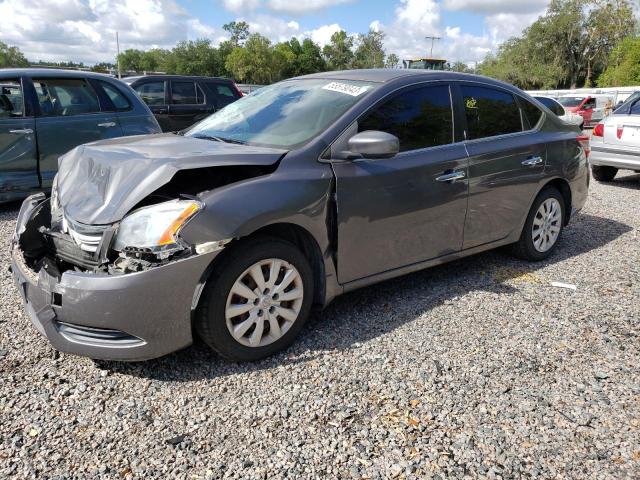 NISSAN SENTRA S 2015 with VIN 3N1AB7AP4FL661046 - Photo from auction