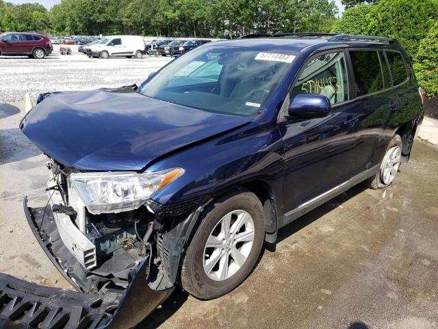 TOYOTA HIGHLANDER 2012 with VIN 5TDBK3EH2CS100573 - Photo from auction