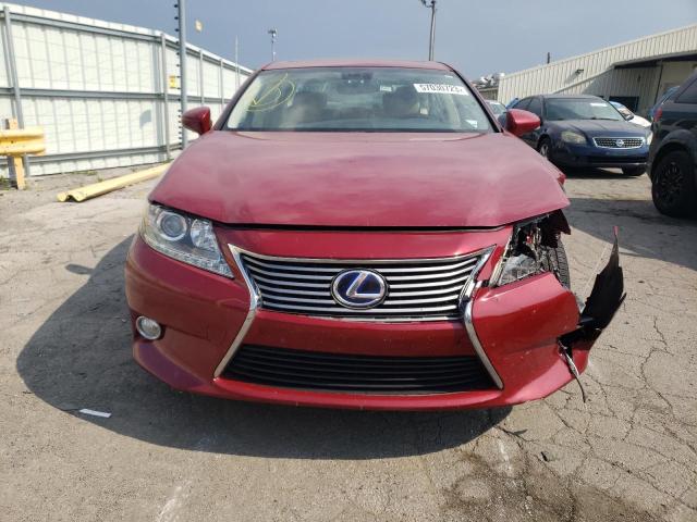 Photo 5 from auction – 2013 LEXUS ES 300H with VIN JTHBW1GG4D2037822