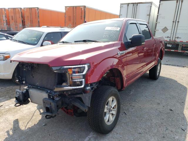 FORD F150 SUPER 2018 with VIN 1FTEW1EP0JFD69262 - Photo from auction