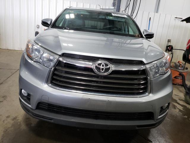 Photo 5 from auction – 2015 TOYOTA HIGHLANDER with VIN 5TDJKRFH4FS098553