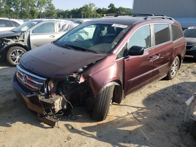 HONDA ODYSSEY EX 2011 with VIN 5FNRL5H67BB013370 - Photo from auction