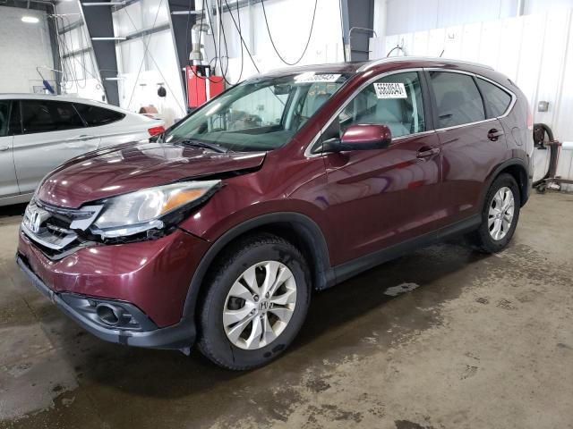 HONDA CR-V EXL 2012 with VIN 5J6RM4H73CL055401 - Photo from auction
