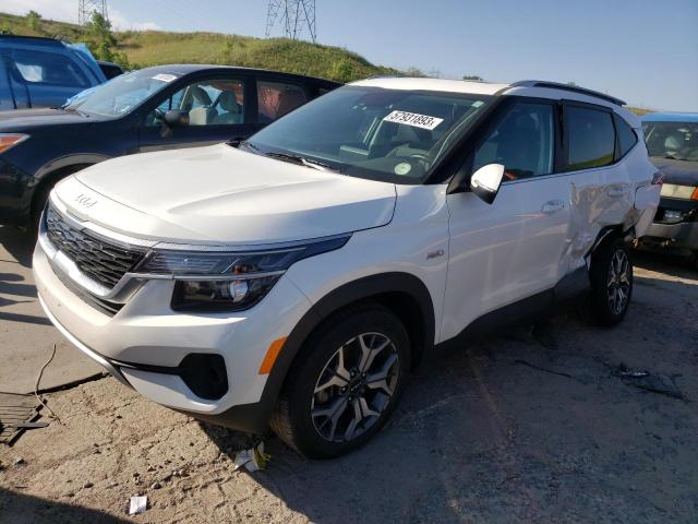 KIA SELTOS EX 2022 with VIN KNDERCAA6N7272460 - Photo from auction