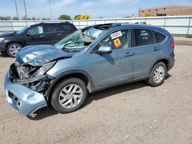 Photo 1 from auction – 2015 HONDA CR-V EXL with VIN 2HKRM4H75FH620116