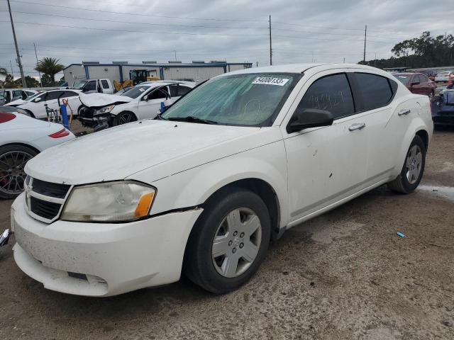 DODGE AVENGER SE 2008 with VIN 1B3LC46K28N236282 - Photo from auction