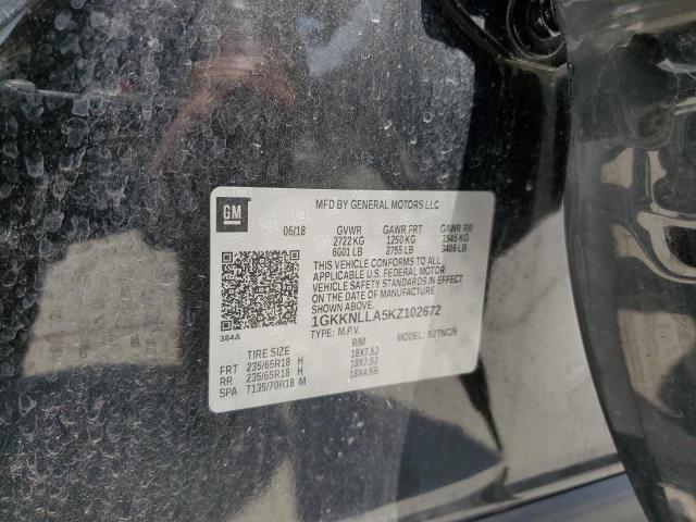 Photo 14 from auction – 2019 GMC ACADIA SLE with VIN 1GKKNLLA5KZ102672