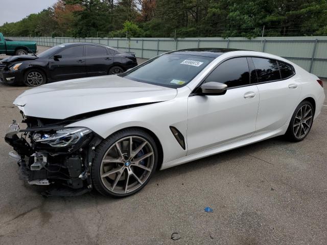BMW M850XI 2020 with VIN WBAGV8C05LBP48744 - Photo from auction