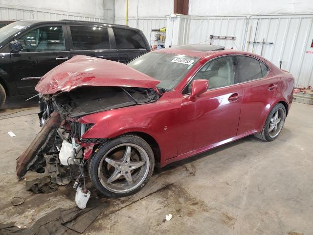 LEXUS IS 250 2007 with VIN JTHBK262972053431 - Photo from auction