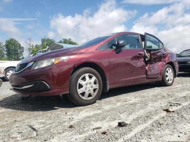 HONDA CIVIC LX 2014 with VIN 2HGFB2F53EH506123 - Photo from auction