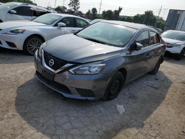 NISSAN SENTRA S 2017 with VIN 3N1AB7AP4HL636702 - Photo from auction