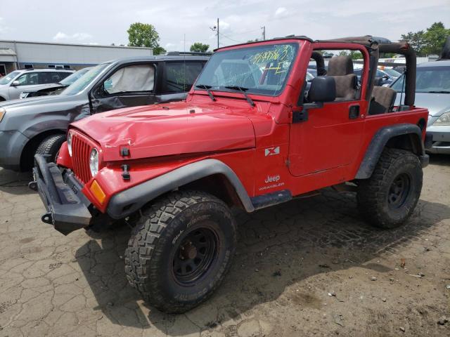 JEEP WRANGLER X 2004 with VIN 1J4FA39S04P705353 - Photo from auction