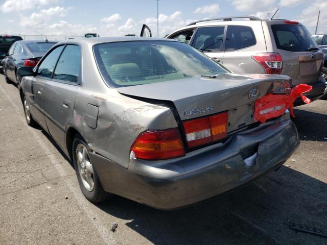 Photo 2 from auction – 1999 LEXUS ES 300 with VIN JT8BF28GXX0234482