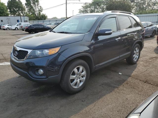 KIA SORENTO LX 2013 with VIN 5XYKT4A61DG367256 - Photo from auction