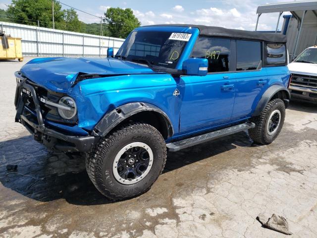 FORD BRONCO BAS 2022 with VIN 1FMEE5DP9NLA79634 - Photo from auction