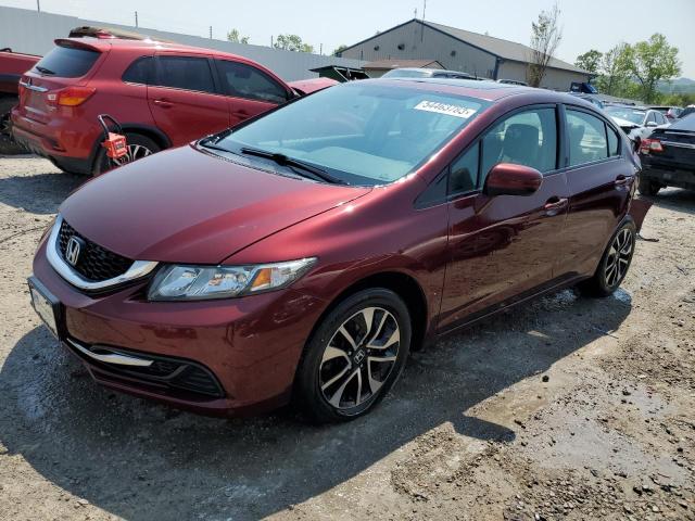 HONDA CIVIC EX 2014 with VIN 2HGFB2F81EH550616 - Photo from auction